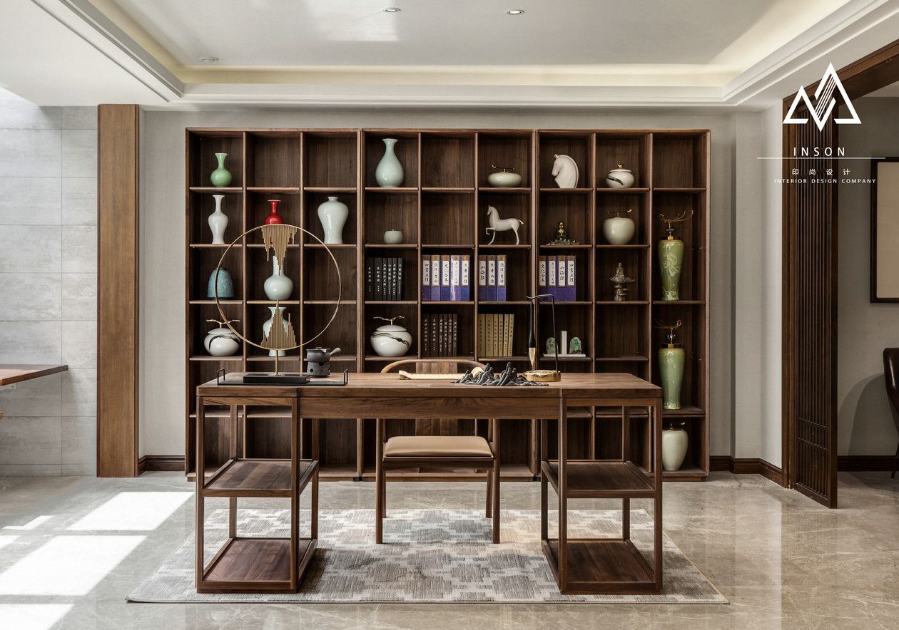 新中式别墅样板房-偶然发现