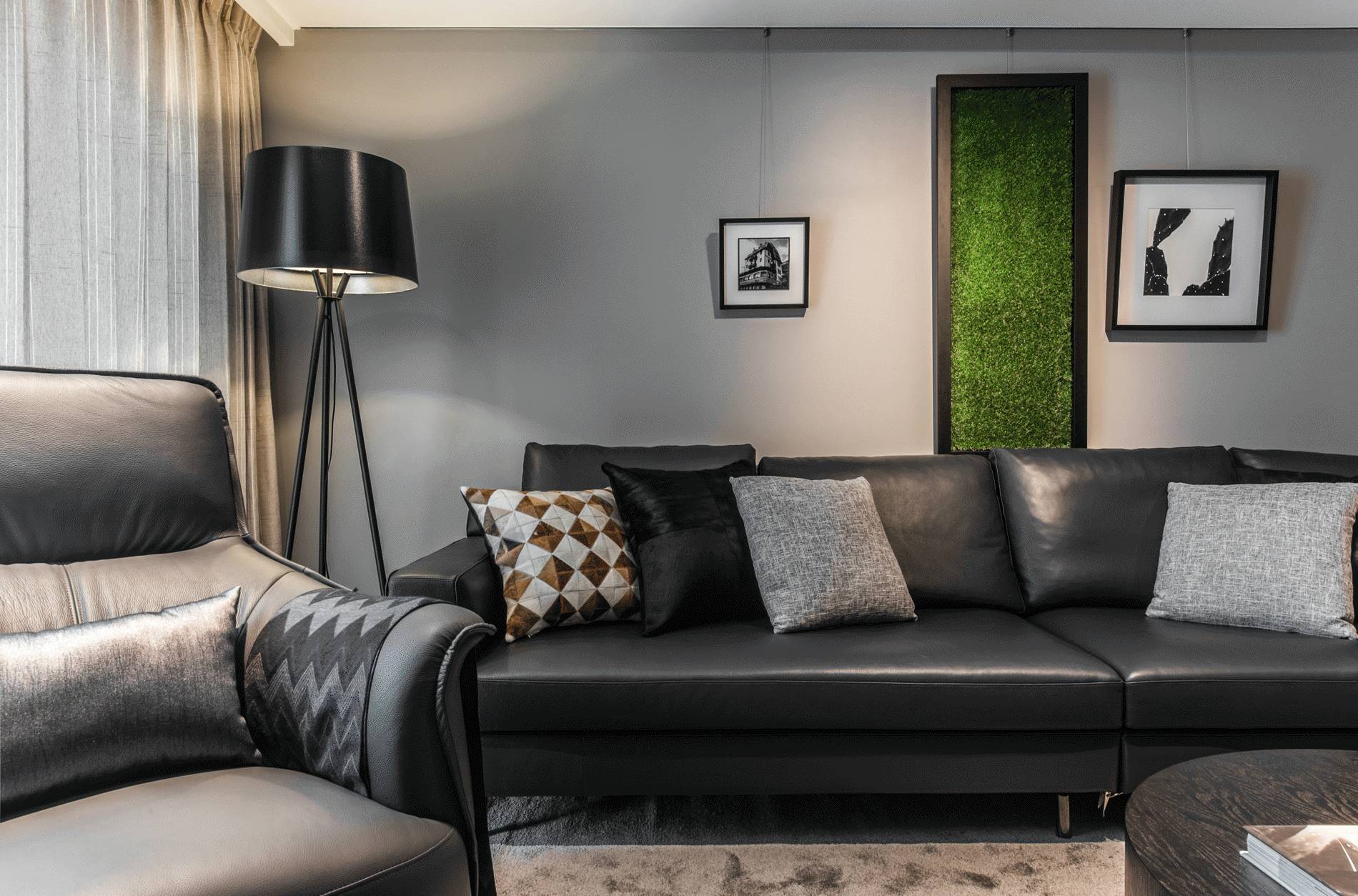 news-gaojiheishiji-01.jpg 高级黑现代住宅设计 | 设计赏析