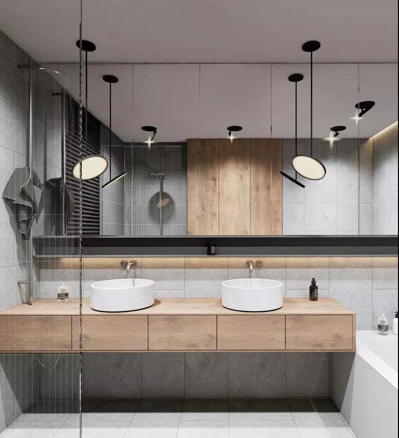 30款双人洗漱台,极具设计感! | 家装搭配