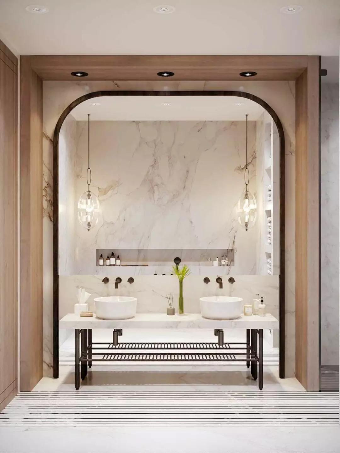 30款双人洗漱台,极具设计感! | 家装搭配