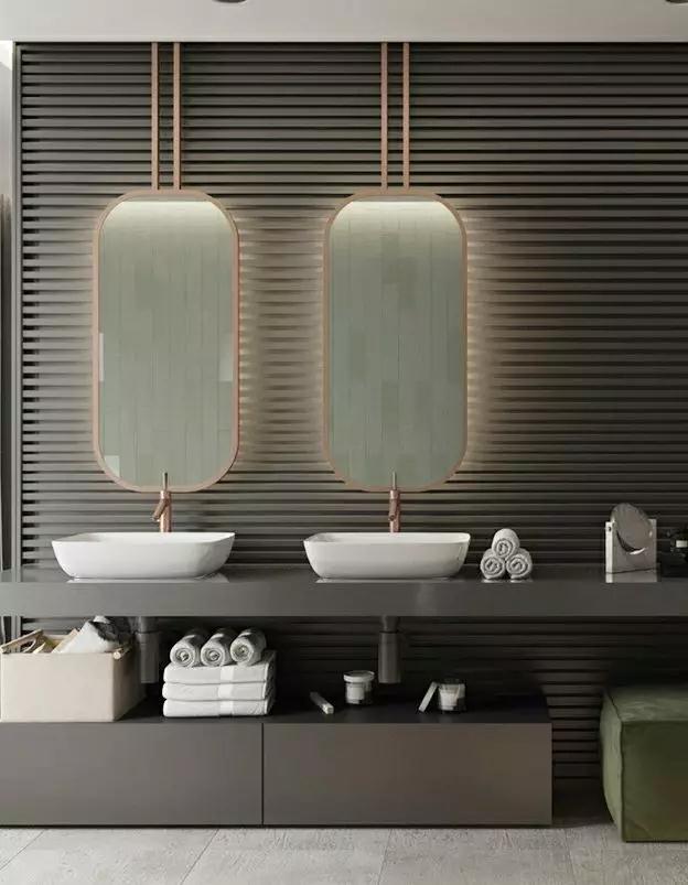 30款双人洗漱台,极具设计感! | 家装搭配