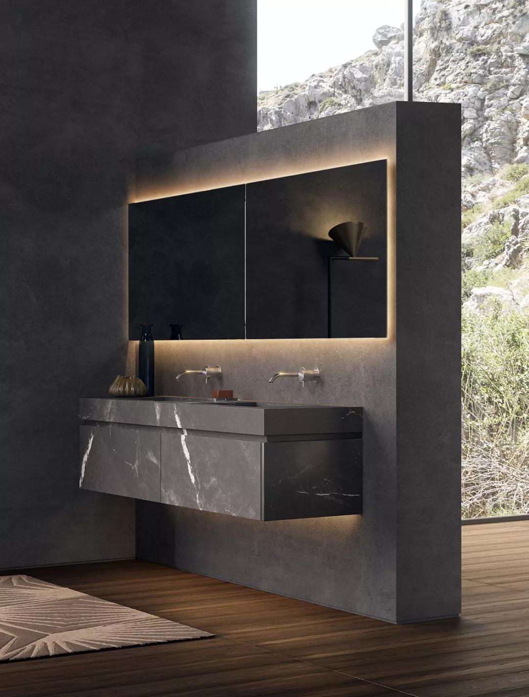 30款双人洗漱台,极具设计感! | 家装搭配