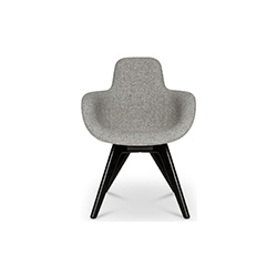 scoop high back chair Tom Dixm