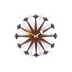 Wall Clocks - Polygon Clock George Nelson