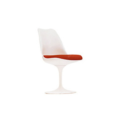  saarinen white tulip side chair knoll Eero Saarinen