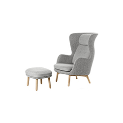 Ro &̤ ro lounge chair and ottoman