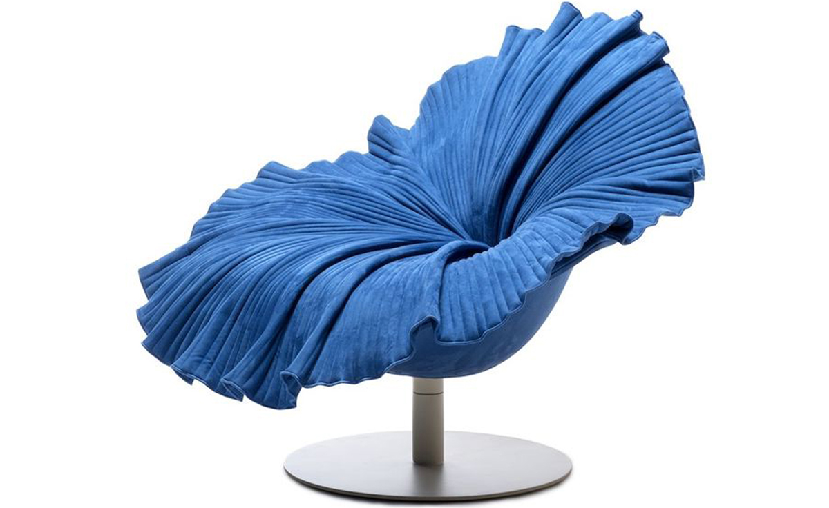 绽放简易扶手椅 kenneth cobonpue