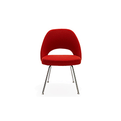 saarinen executive side chair with metal legs Eero Saarinen