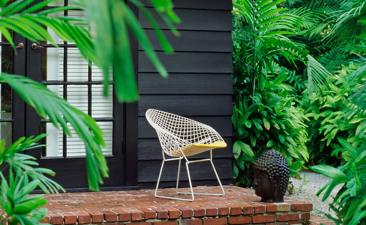 Bertoia Diamond Chair With Seat Cushion W010 1 Ansuner Modern