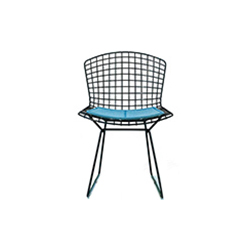 Σʰ棩 bertoia side chair with seat cushion knoll Harry Bertoia
