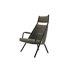 zafra lounge chair high back & footstoo 