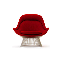 Ȧκͽ̤ Platner easy chair and ottoman