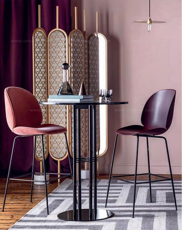 ts圆柱吧台 古比