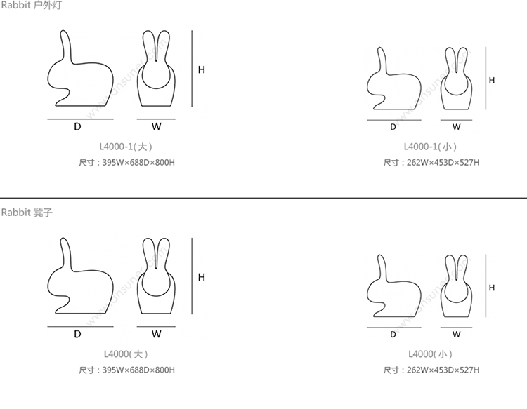 兔灯、rabbit lamp、L4000-1产品详情