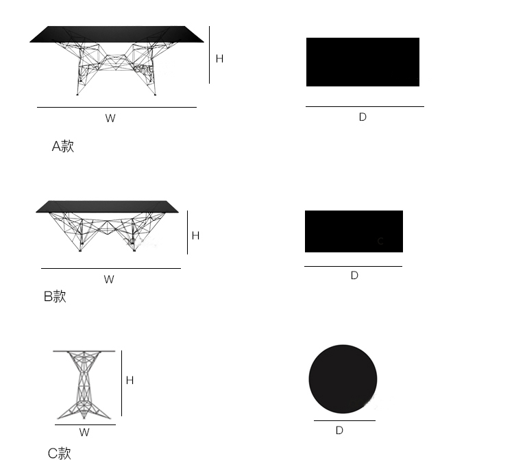 Pylonӡpylon coffee tableL6010-1Ʒ